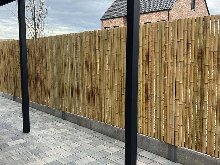 Zichtremmers en privacydoeken geplaatst door Lamon Hekwerk — voorbeeld 4 van 6