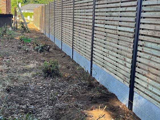 Houten schutsels geplaatst door Lamon Hekwerk — voorbeeld 4 van 5